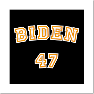 BIDEN 47 JERSEY Posters and Art